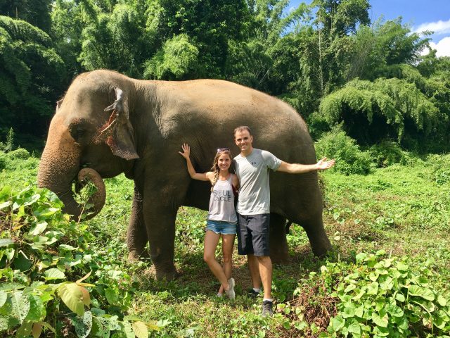 Finding Elephants in Kanchanaburi, Thailand