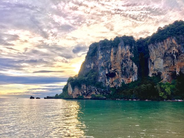 Hanging on a Ledge in Tonsai and Railay, Thailand